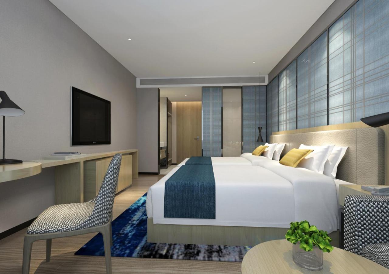 Echarm International Hotel Canton Tower Pazhou Convention And Exhibition Center Lujiang Subway Metro Branch - Free Shuttle Bus To Canton Fair Complex During Canton Fair Period Luaran gambar