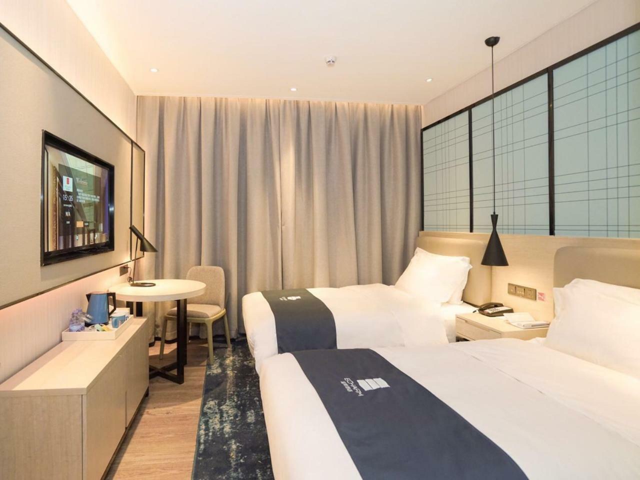 Echarm International Hotel Canton Tower Pazhou Convention And Exhibition Center Lujiang Subway Metro Branch - Free Shuttle Bus To Canton Fair Complex During Canton Fair Period Luaran gambar