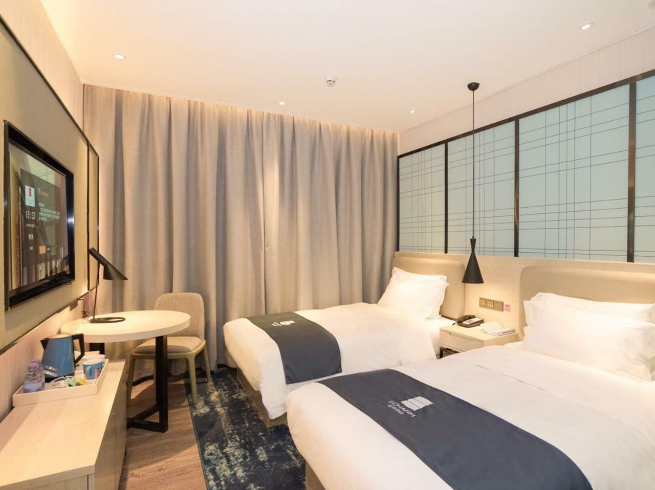 Echarm International Hotel Canton Tower Pazhou Convention And Exhibition Center Lujiang Subway Metro Branch - Free Shuttle Bus To Canton Fair Complex During Canton Fair Period Luaran gambar